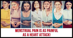 Doctors Have Confirmed: Menstrual Pain Is As Painful As A Heart Attack Doctors Have Confirmed: Menstrual Pain Is As Painful As A Heart Attack
