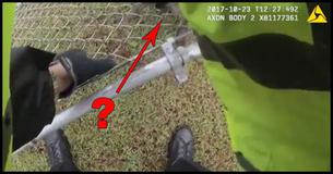 Officers Saw A Broken Gate On The Ground. Then They Made A Heartbreaking Discovery Officers Saw A Broken Gate On The Ground. Then They Made A Heartbreaking Discovery