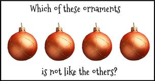 Can You Find The Odd Christmas Ornament? 15/15 Can You Find The Odd Christmas Ornament? 15/15