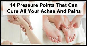 14 Pressure Points You Need To Know To Cure Your Aches And Pains 14 Pressure Points You Need To Know To Cure Your Aches And Pains