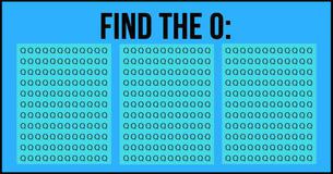Are You A Genius? Brainteaser Series. #5: Find the O In Under 10 Seconds! Are You A Genius? Brainteaser Series. #5: Find the O In Under 10 Seconds!