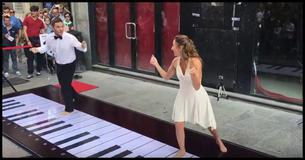 Have You Ever Seen A Couple Dancing On A Floor Piano? Watch Now And Be Amazed Have You Ever Seen A Couple Dancing On A Floor Piano? Watch Now And Be Amazed