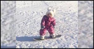 If You Suck At Snowboarding, Then This Baby's Skills Will Make You Feel Really Bad If You Suck At Snowboarding, Then This Baby's Skills Will Make You Feel Really Bad