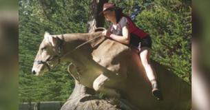 Farm Girl Teaches Pet Cow To Jump Like A Horse Farm Girl Teaches Pet Cow To Jump Like A Horse