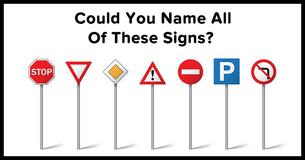 Only 3% Of The Population Passed This Basic Traffic Signs Test Only 3% Of The Population Passed This Basic Traffic Signs Test