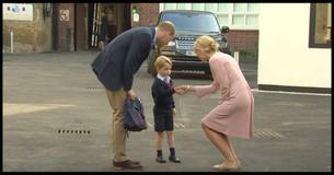 Prince George Is Growing Up! He Attended His First Day Of School Today Prince George Is Growing Up! He Attended His First Day Of School Today