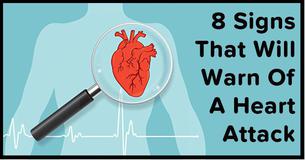 One Month Before A Heart Attack, Your Body Will Alert You With These 8 Signals One Month Before A Heart Attack, Your Body Will Alert You With These 8 Signals