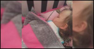 A Mother Checks On Her Napping Toddler And Sees Something Unexpected Next To Her A Mother Checks On Her Napping Toddler And Sees Something Unexpected Next To Her