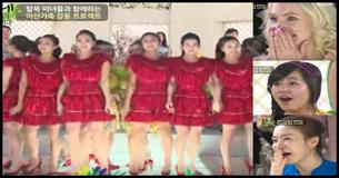 Le donne coi vestiti rossi si mettono in fila, ma il pubblico è incredulo quando la musica comincia Le donne coi vestiti rossi si mettono in fila, ma il pubblico è incredulo quando la musica comincia