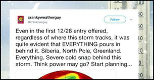 'Bomb Cyclone' To Crash Against East Coast Before Polar Vortex Unleashes Tremendous Cold By The End Of The Week 'Bomb Cyclone' To Crash Against East Coast Before Polar Vortex Unleashes Tremendous Cold By The End Of The Week