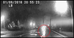 Cop Is Stunned When Figure Runs Towards Him On Highway, Realization Makes His Blood Run Cold Cop Is Stunned When Figure Runs Towards Him On Highway, Realization Makes His Blood Run Cold