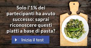 Solo l'1% dei partecipanti ha avuto successo: saprai riconoscere questi piatti a base di pasta? Solo l'1% dei partecipanti ha avuto successo: saprai riconoscere questi piatti a base di pasta?
