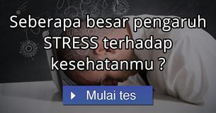 Seberapa besar pengaruh STRESS terhadap kesehatanmu ? Seberapa besar pengaruh STRESS terhadap kesehatanmu ?