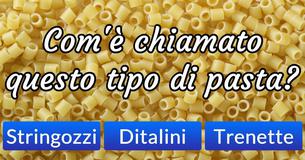 Solo il 5% riesce a passare questo test: sei in grado di riconoscere questi tipi di pasta? Solo il 5% riesce a passare questo test: sei in grado di riconoscere questi tipi di pasta?