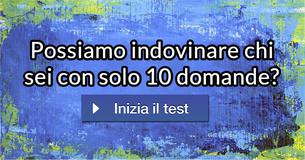 Possiamo indovinare chi sei con solo 10 domande? Possiamo indovinare chi sei con solo 10 domande?
