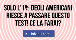 Solo l'1% degli americani riesce a passare questo test! Ce la farai? Solo l'1% degli americani riesce a passare questo test! Ce la farai?