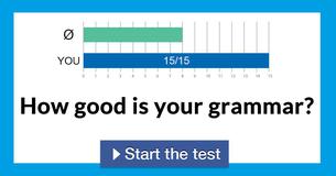 How good is your grammar? How good is your grammar?