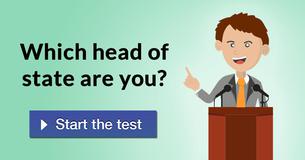 Which head of state are you? Which head of state are you?