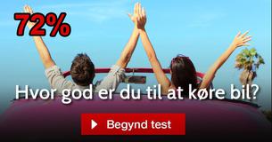 Hvor god er du til at køre bil? Hvor god er du til at køre bil?