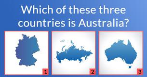 How many countries can you identify just by their outlines? How many countries can you identify just by their outlines?