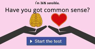 Have you got common sense? Have you got common sense?