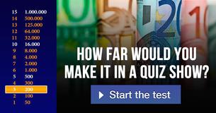 How far would you make it in a quiz show? How far would you make it in a quiz show?