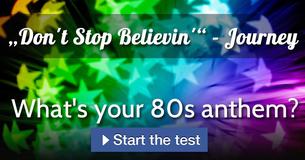 What's your 80s anthem? What's your 80s anthem?