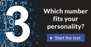 Which number fits your personality? Which number fits your personality?