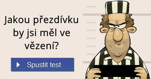 Jakou přezdívku by jsi měl ve vězení? Jakou přezdívku by jsi měl ve vězení?