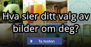 Hva sier ditt valg av bilder om deg? Hva sier ditt valg av bilder om deg?