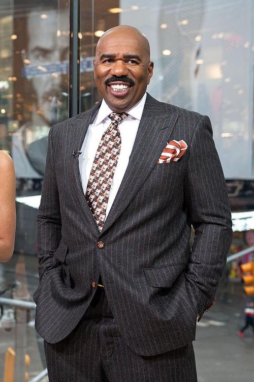 Steve Harvey's Grandson BJ Dressed Up In A 