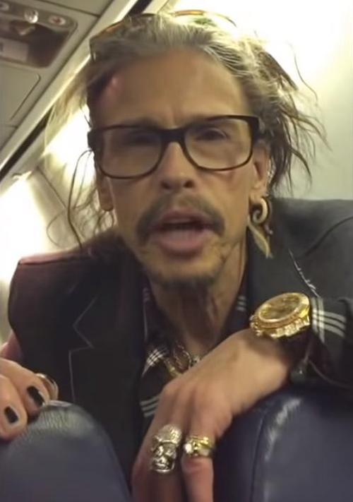 Steven Tyler Sings For Little Girl On Plane After He Overhears It's Her ...