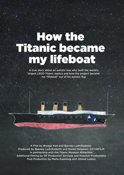 Un chico con autismo crea una réplica del Titanic con 56.000 bloques LEGO