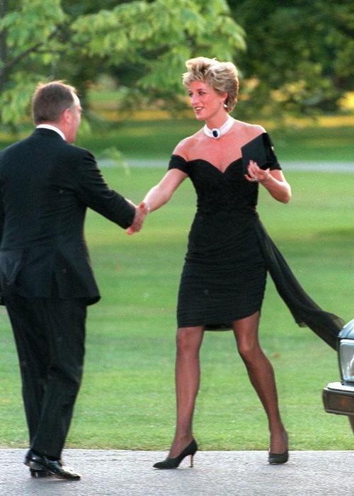 Princess Diana's Famed Black "Revenge Dress" Has A Story ...