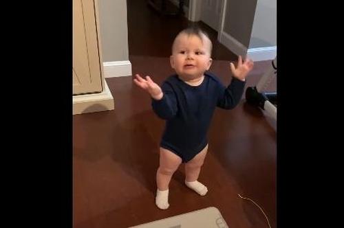 Baby Girl Has Adorably Heated Talk With Dad