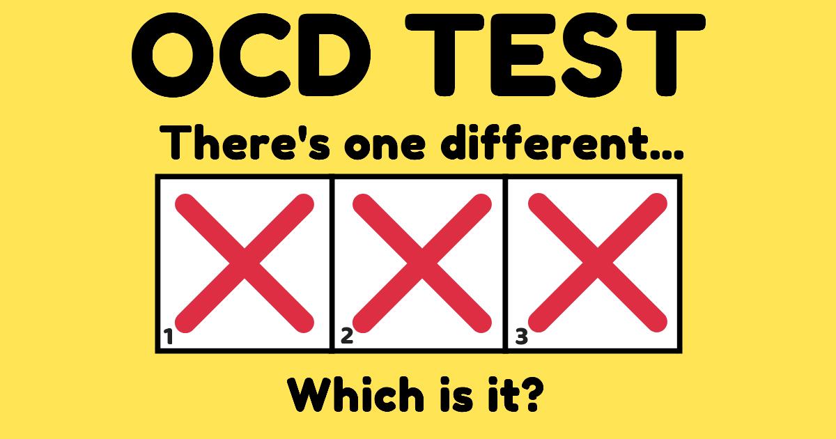 how sensitive is your ocd radar? take this test to find out!