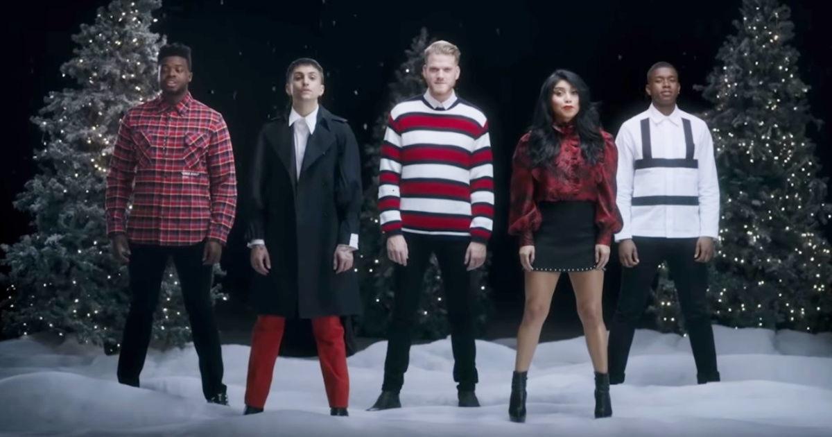 pentatonix has put a chilling twist on this christmas song pentatonix new christmas song