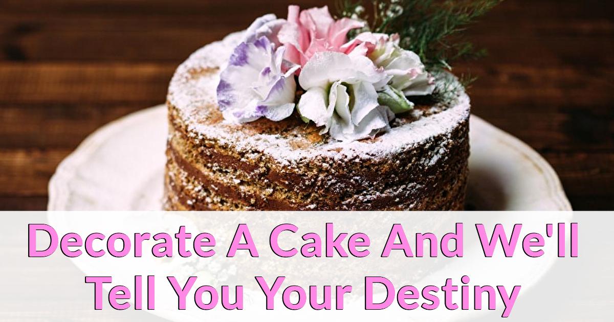 decorate a cake and