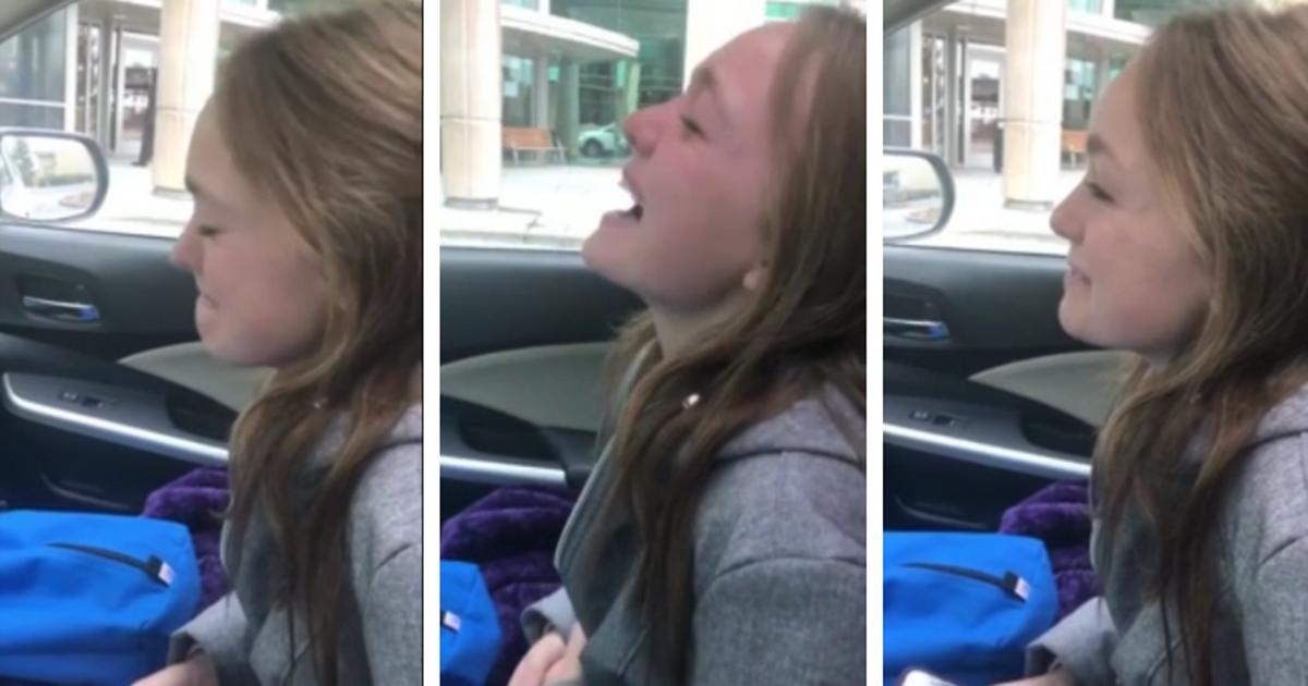Young Daughter Calls Her Dad From Parking Lot And Breaks The Great News That She No Longer Has Tumor