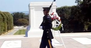 Guard Orders Crowd To 'Maintain A Level Of Silence And Respect' After They Laugh At Tomb Of The Unknowns