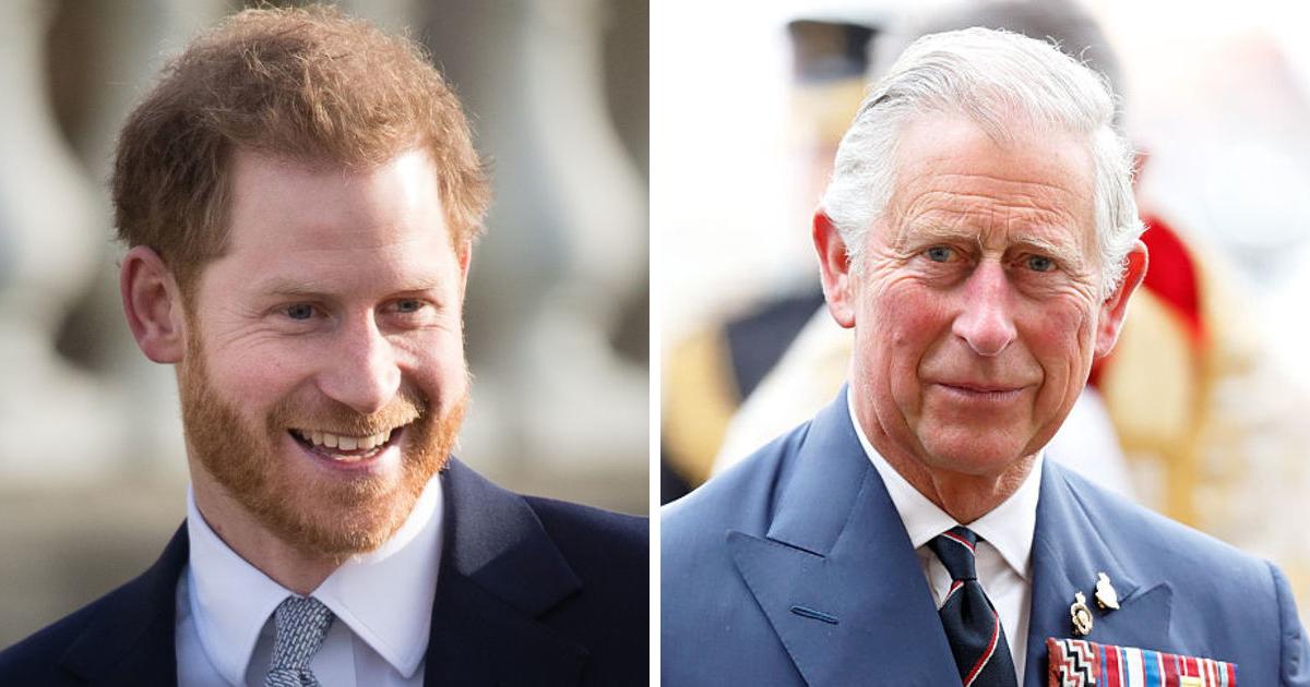 Prinz Harry sieht aus wie ein junger Prinz Charles, und ...