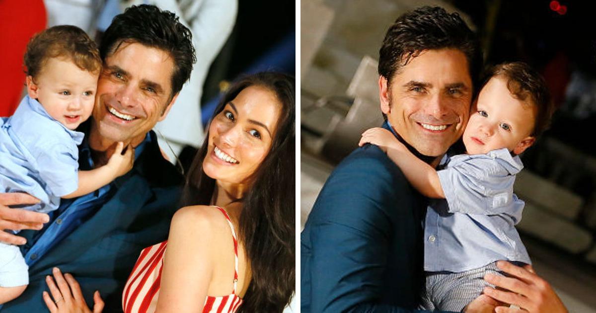 John Stamos Embraces Fatherhood And Holds Back Tears While Posing For