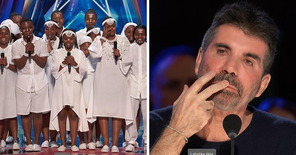 Simon Cowell Left Teary-Eyed After 'AGT' Choir’s Emotional Performance - What Is Wrong With Simon Cowell's Hand On Agt
