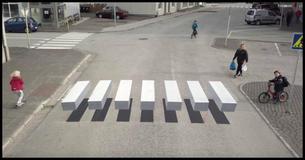 Speeding Drivers Are Slowing Down When They See This Barrier But Nothing Is Actually There