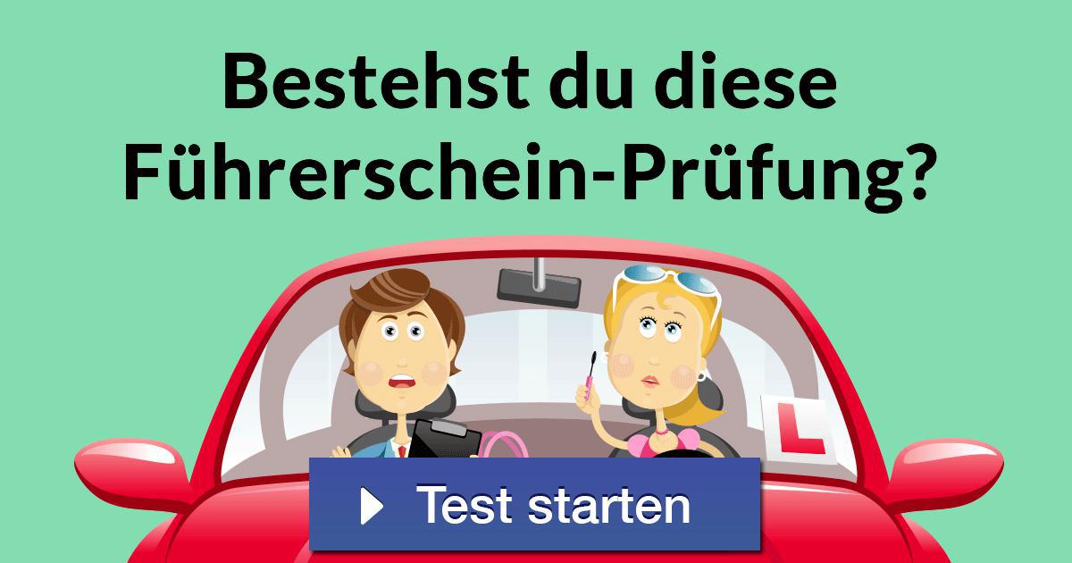Bestehst du diese FührerscheinPrüfung?